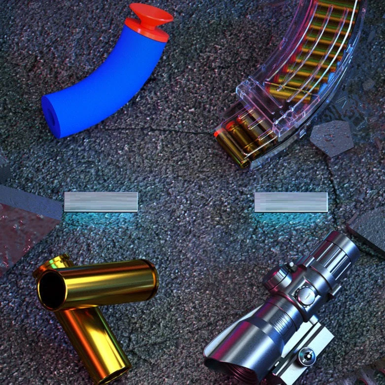 AK47 Shell Ejection Soft Bullet Toy - Image 10