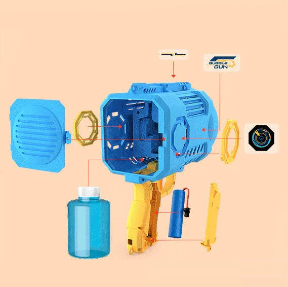Automatic Bazooka Bubble Machine - Image 3