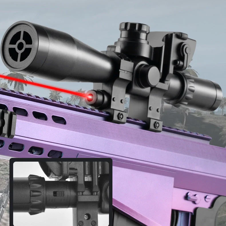 Barrett M82 Shell Ejecting Soft Bullet Toy - Image 4