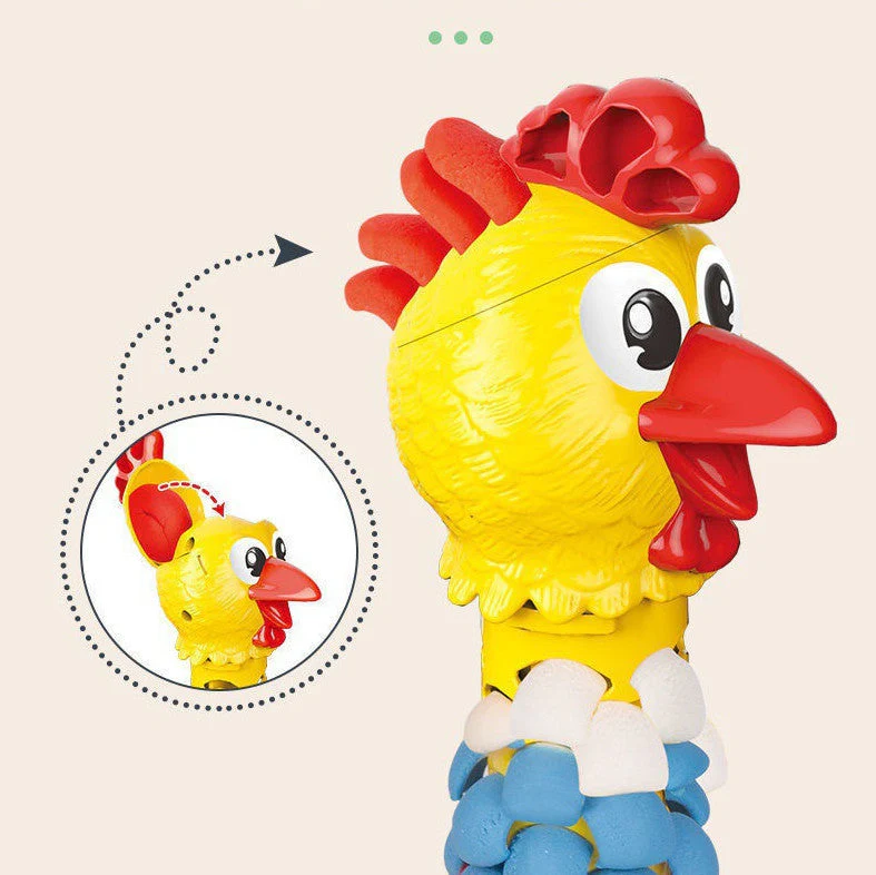 Colorful Funny Chicken Toy - Image 3