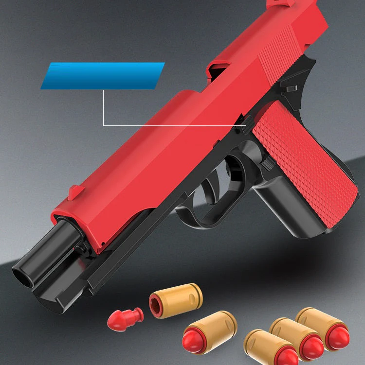 Colt M1911 Auto Shell Ejection Blowback Toy Gun - Image 6