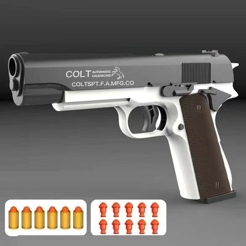 Colt M1911 Auto Shell Ejection Blowback Toy - Image 9