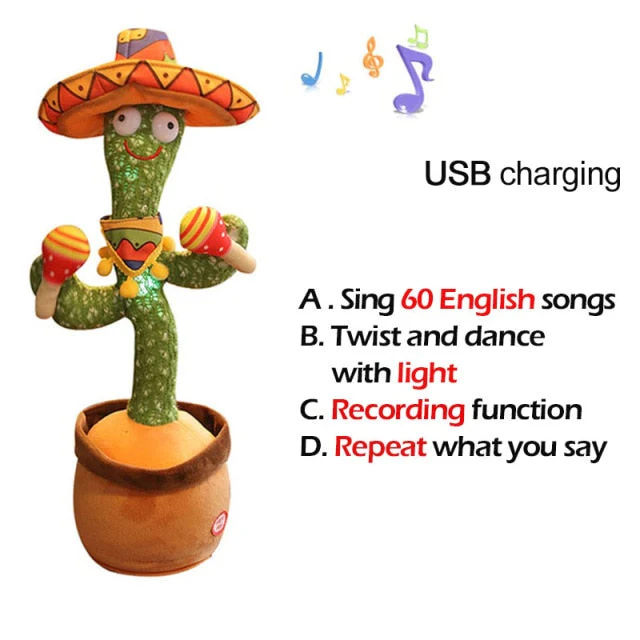 Dancing Cactus Plush Toy - Image 11