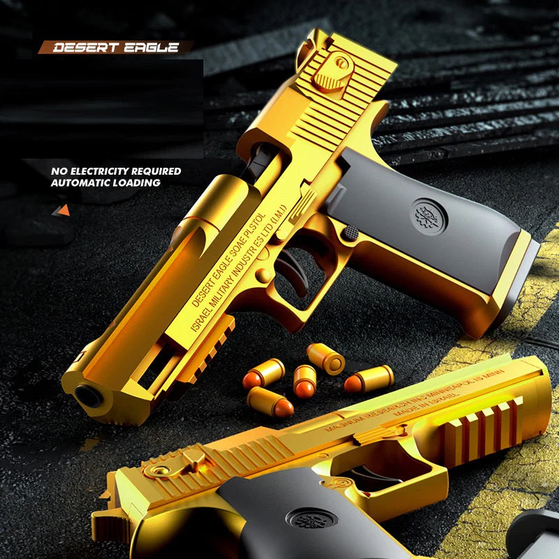 Desert Eagle Auto Shell Ejection Blowback Toy - Image 2