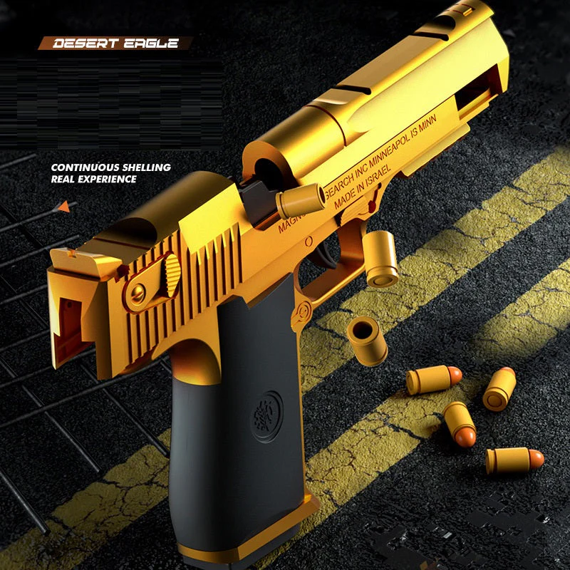 Desert Eagle Auto Shell Ejection Blowback Toy - Image 3