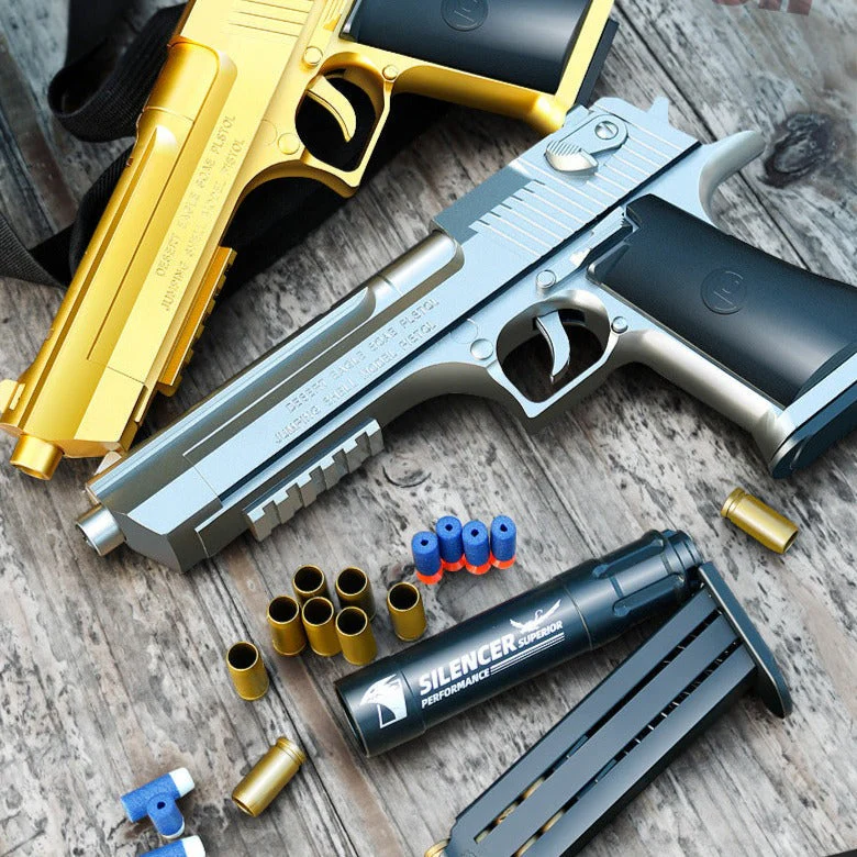 New Desert Eagle Shell Ejection Soft Bullet Toy - Image 2