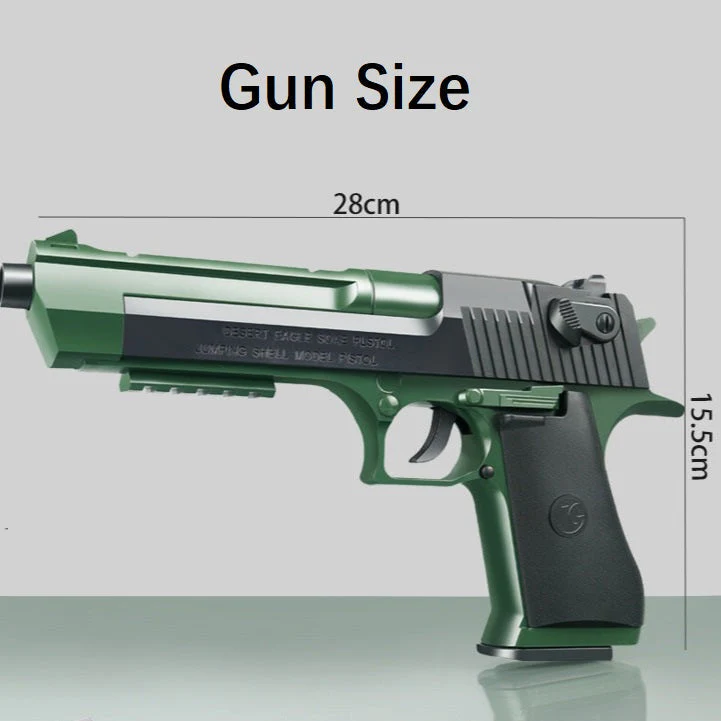 New Desert Eagle Shell Ejection Soft Bullet Toy - Image 8