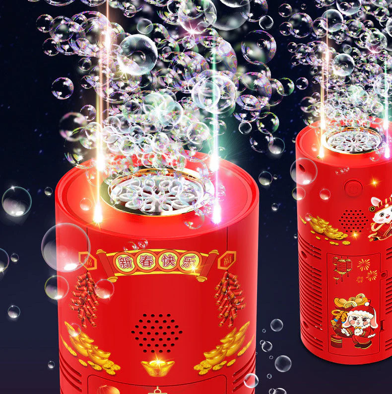 Firework Bubble Machine