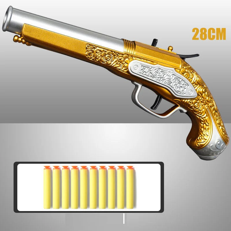 Flintlock Pistols Soft Bullet Toy Gun - Image 9