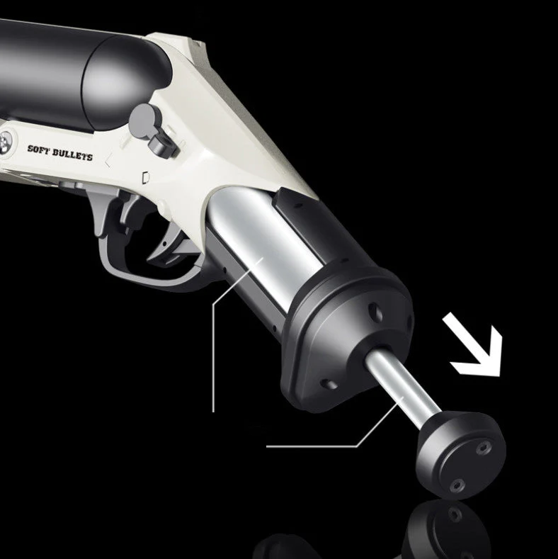 HDS68 Power Launcher Soft Bullet Toy Gun - Image 2