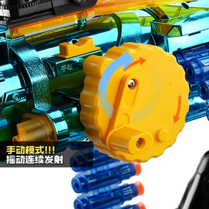 M134 Minigun Gatling Soft Bullet Toy - Image 8