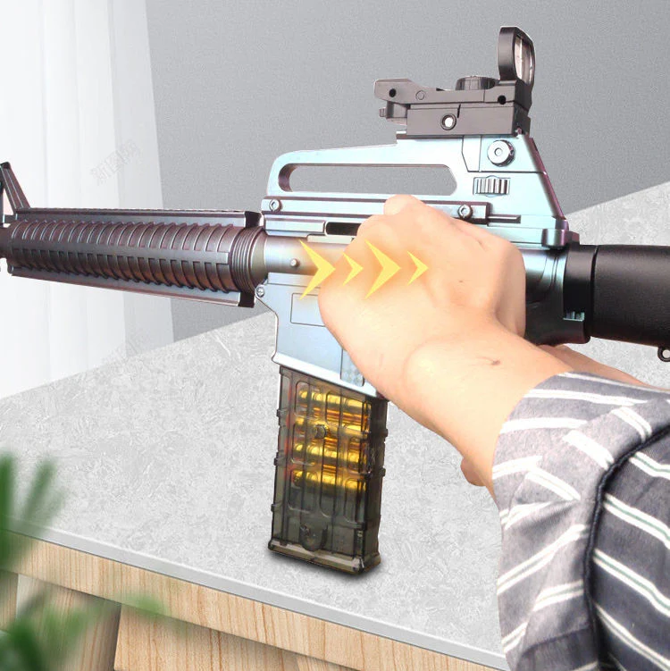 M16 Shell Ejection Soft Bullet Toy Gun - Image 2