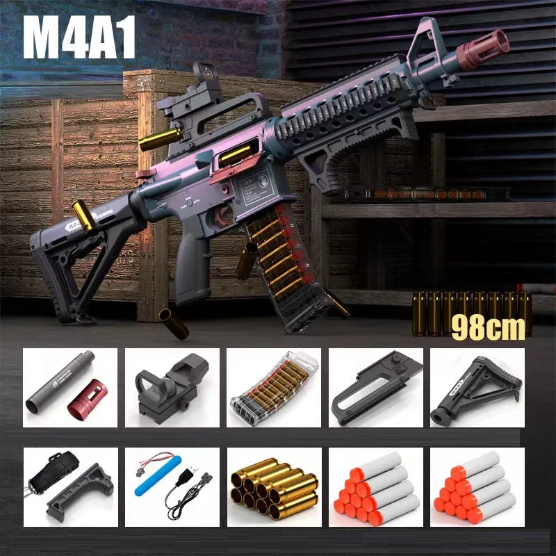 M416 Auto Shell Ejection Soft Bullet Toy - Image 13
