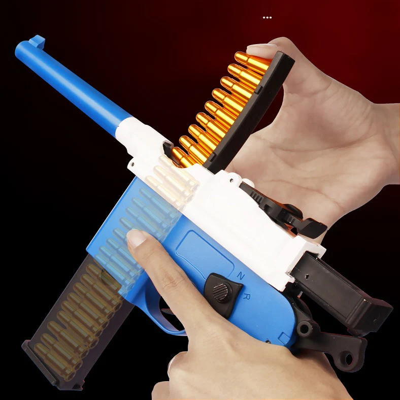 Mauser 1932 Auto Shell Ejection Blowback Laser Toy - Image 3