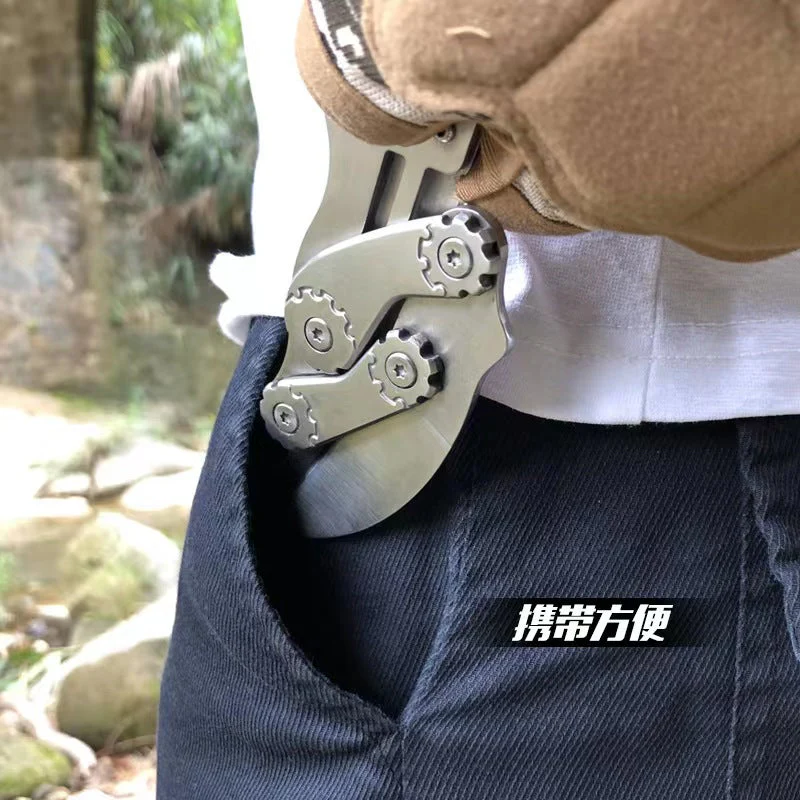 5CR13MOV Blade Mechanical Claw Knife - Image 7