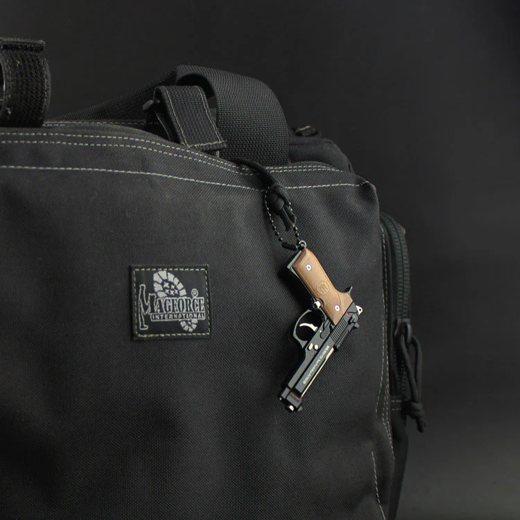 Mini Beretta M92 Toy Pistol Keychain - Image 8