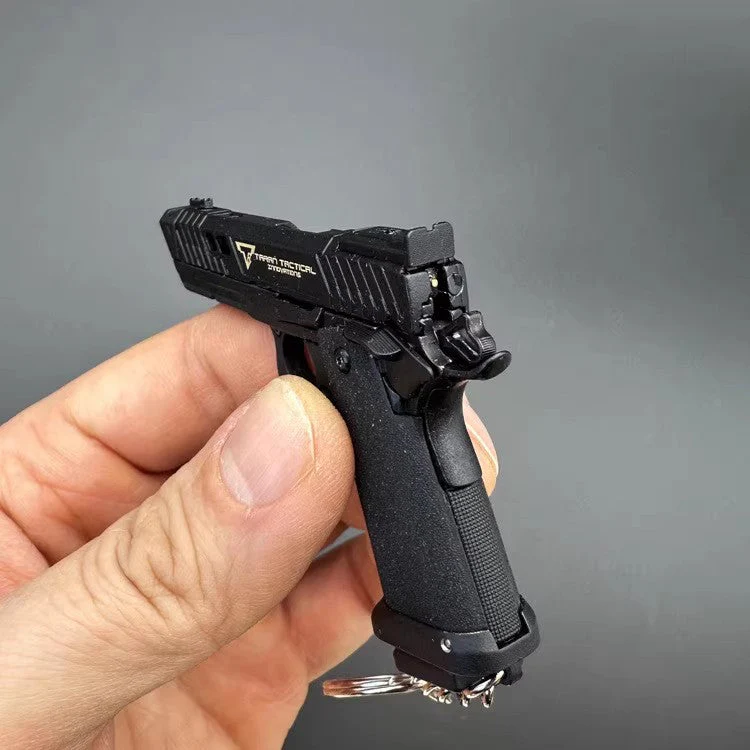 Mini Combat Master 2011 Shell Ejection Toy Gun Keychain - Image 3