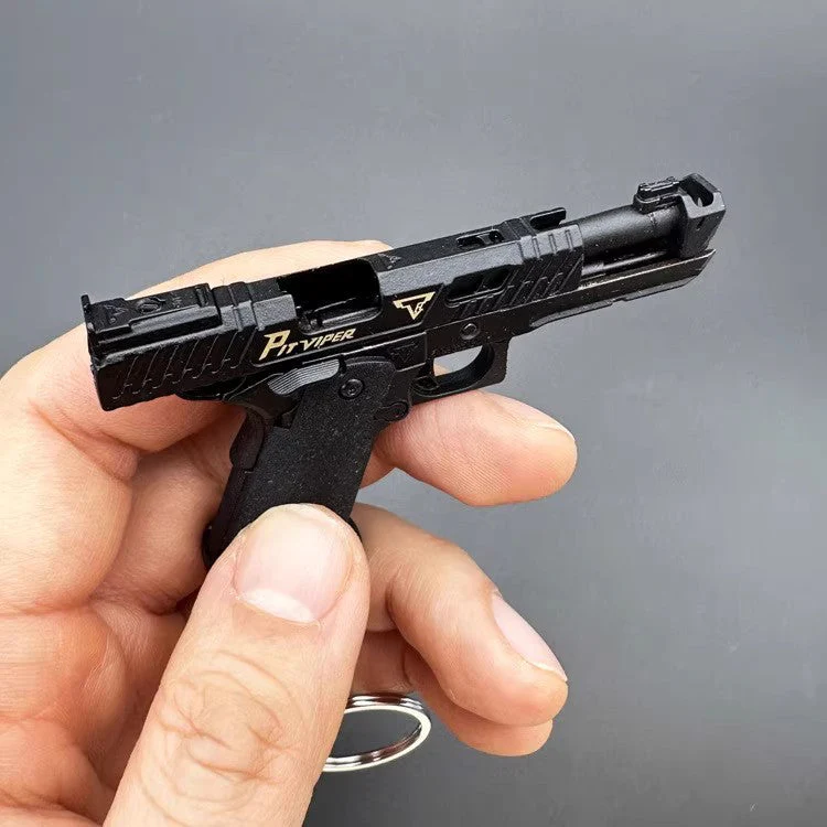 Mini Combat Master 2011 Shell Ejection Toy Gun Keychain - Image 4