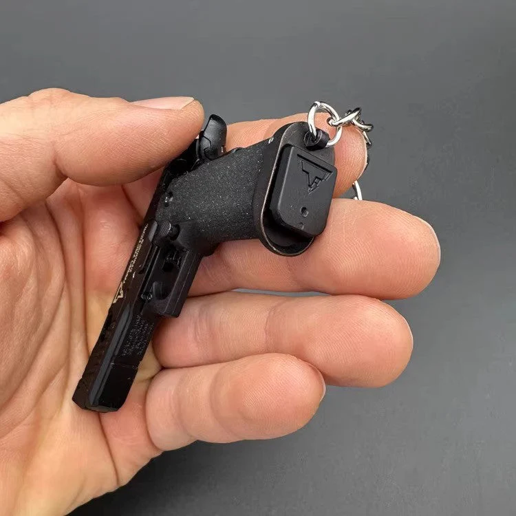 Mini Combat Master 2011 Shell Ejection Toy Gun Keychain - Image 5