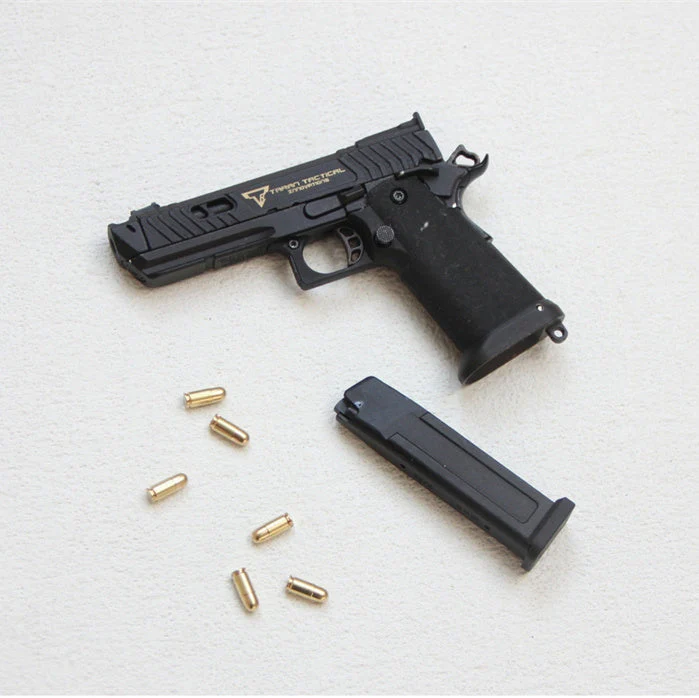 Mini Combat Master 2011 Shell Ejection Toy Gun Keychain - Image 6
