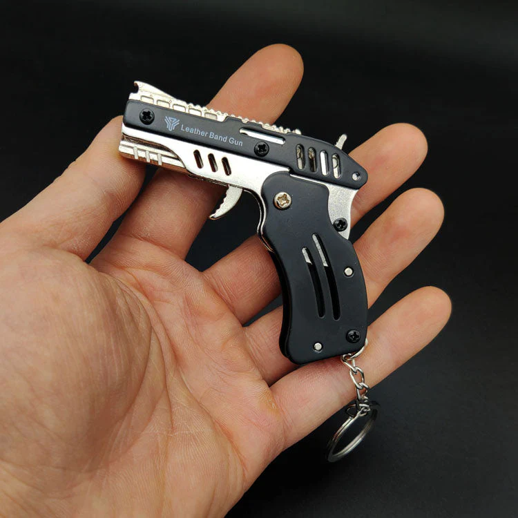 Mini Folding Rubber Band Gun - Image 3