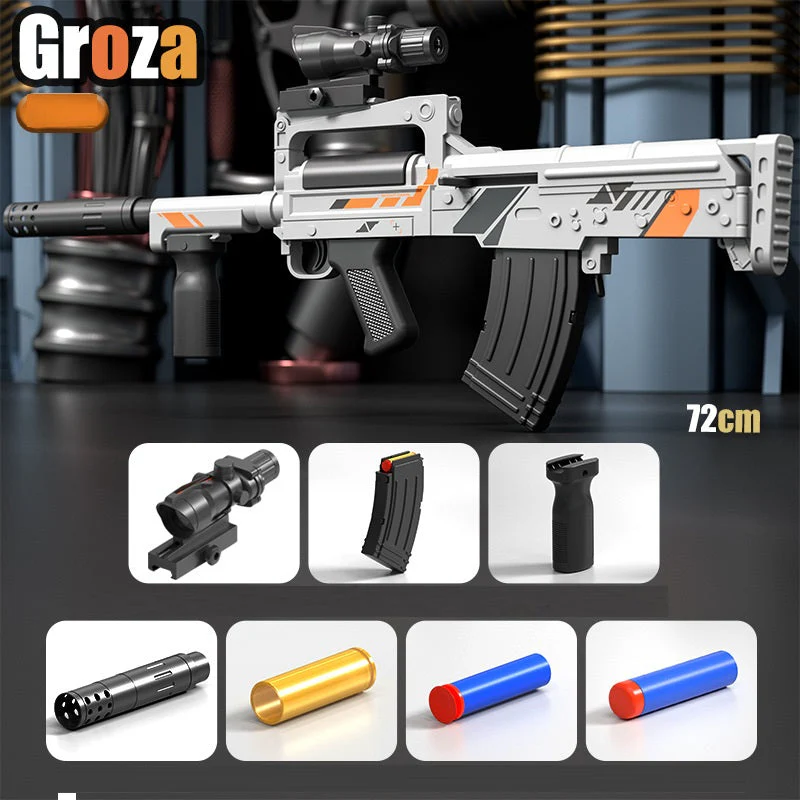 OTs-14 Groza Shell Ejection Soft Bullet Toy - Image 10