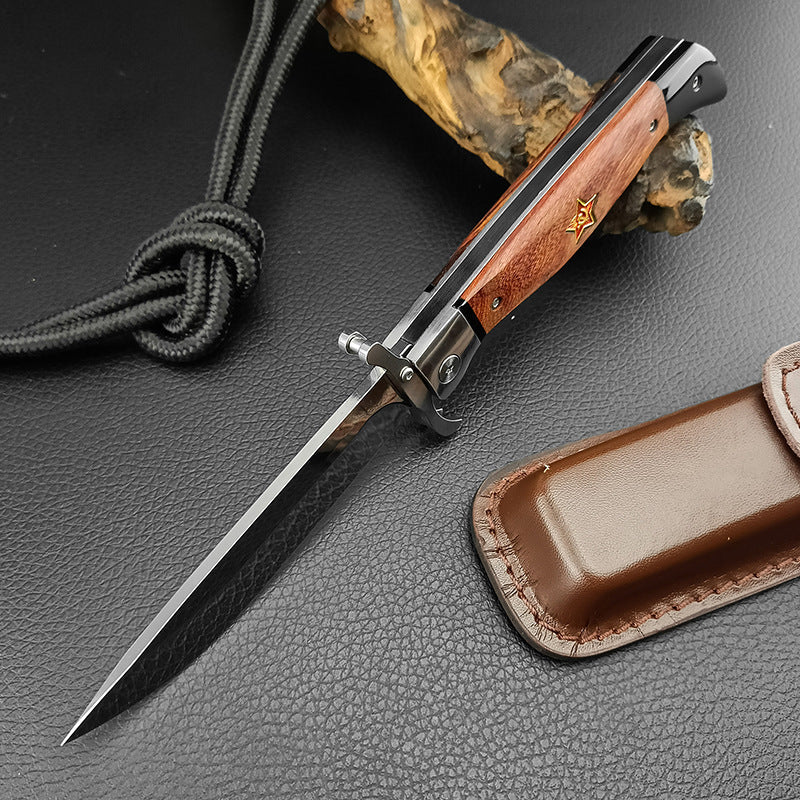 Russian Finka-NKVD KGB Folding Pocket Knife - Image 4
