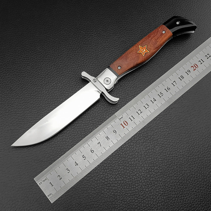 Russian Finka-NKVD KGB Folding Pocket Knife - Image 9