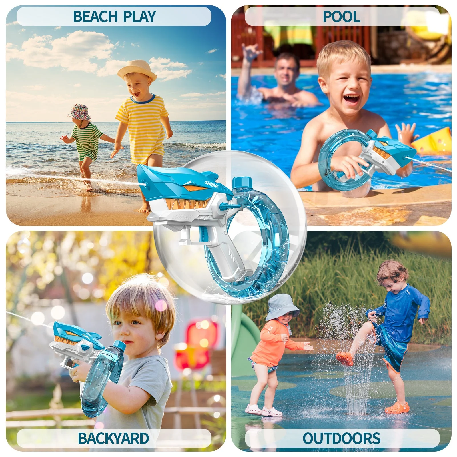 Shark Electric Water Gun Toy - Image 5