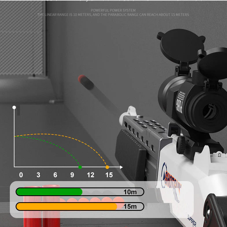 SPAS-12 Shell Ejecting Soft Bullet Toy Gun - Image 6