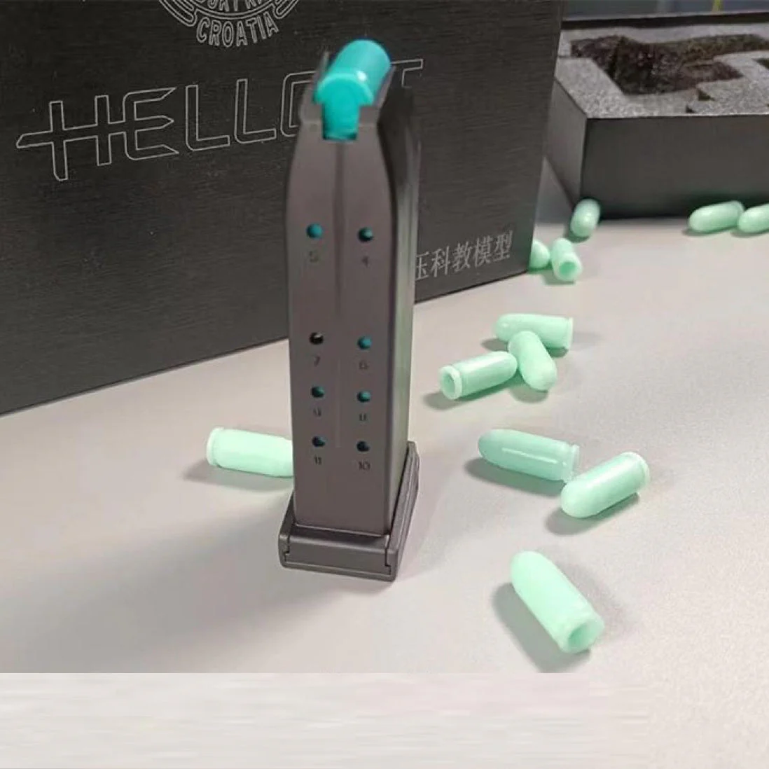 Springfield Armory Hellcat Auto Shell Ejection Laser Toy Gun - Image 5