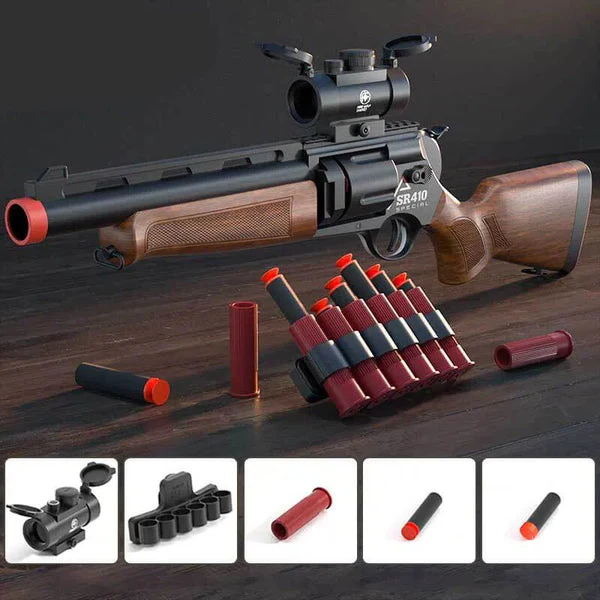 Sulun SR 410 Shotgun Soft Bullet Toy Gun - Image 13