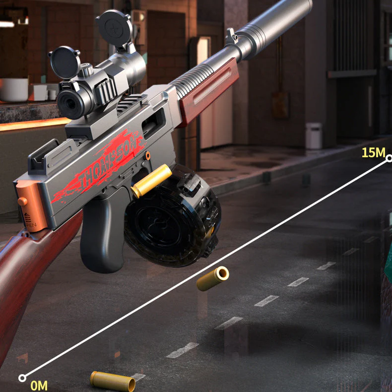 Thompson Auto Shell Ejection Toy Gun - Image 10
