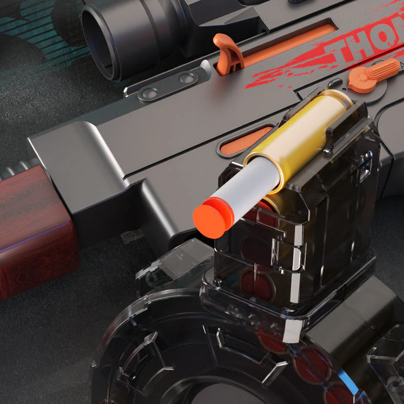 Thompson Auto Shell Ejection Toy Gun - Image 5