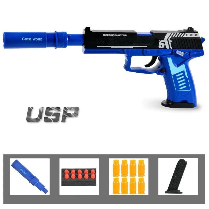 USP Shell Ejection Soft Bullet Toy - Image 10