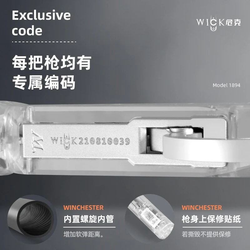 Wick M1894 Shell Ejection Soft Bullet Toy - Image 5